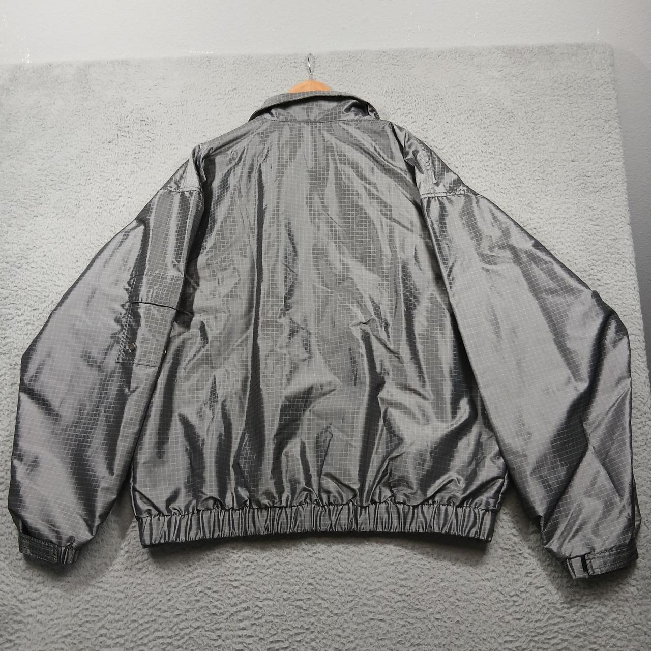 Preloved Men's Lightweight Jacket - Grey/Silver -… - image 2