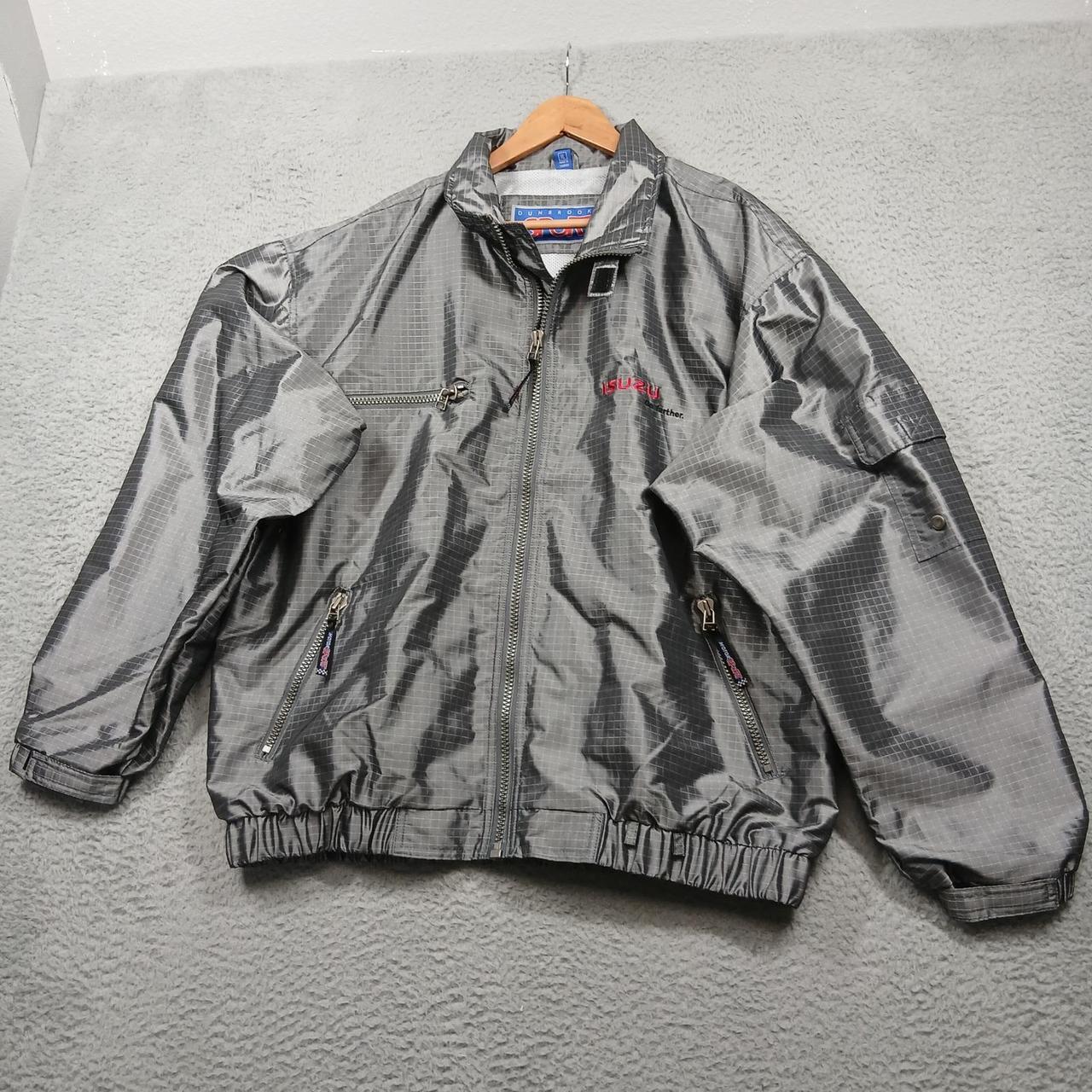 Preloved Men's Lightweight Jacket - Grey/Silver -… - image 1