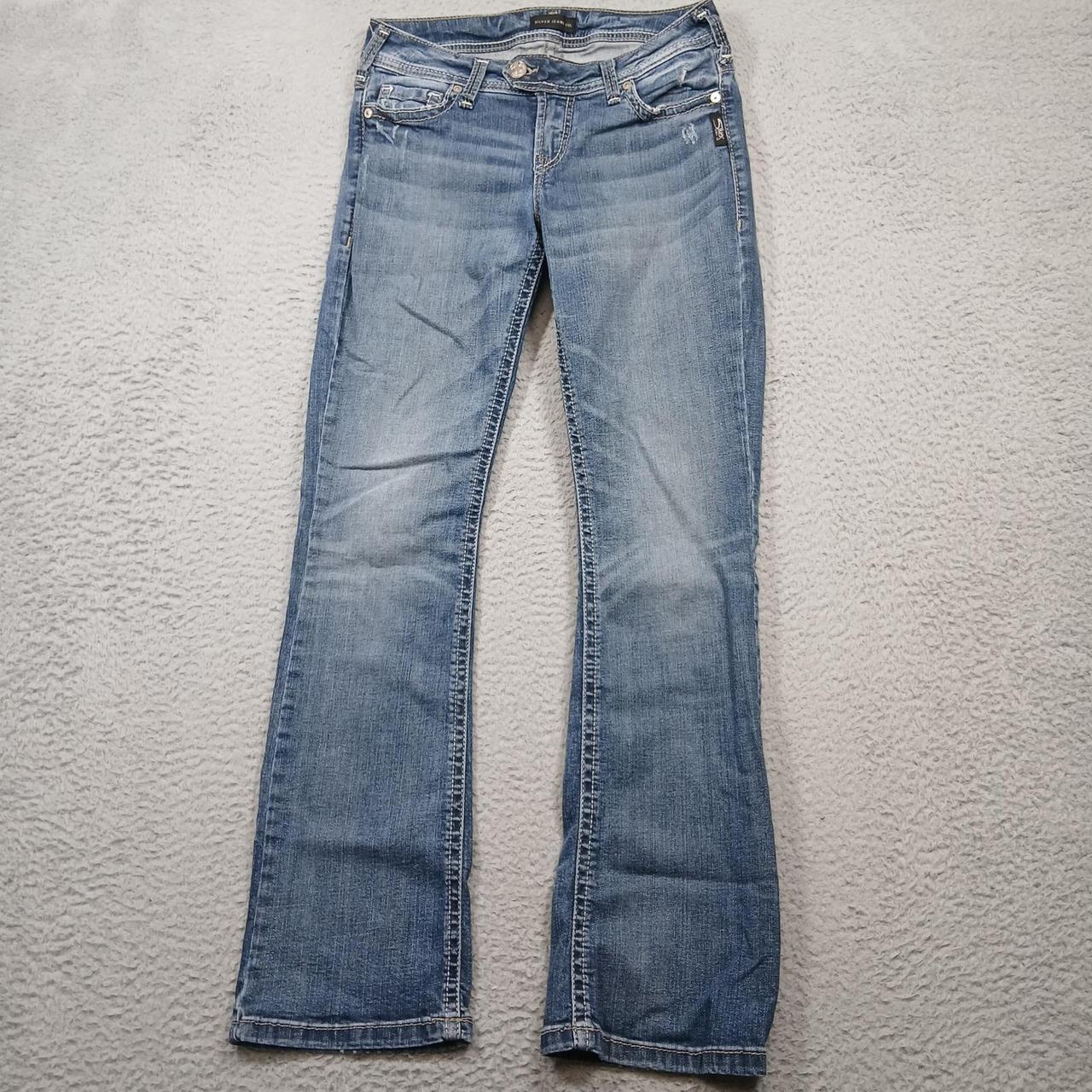 Silver Jeans Co. Women's Bootcut Distressed Jeans… - image 2