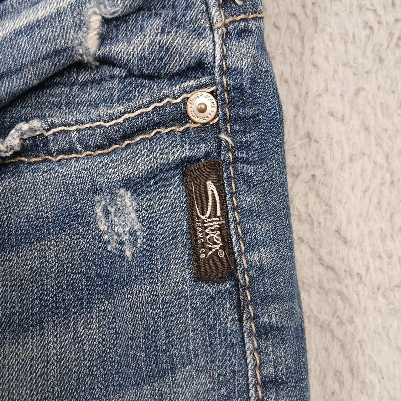 Silver Jeans Co. Women's Bootcut Distressed Jeans… - image 4