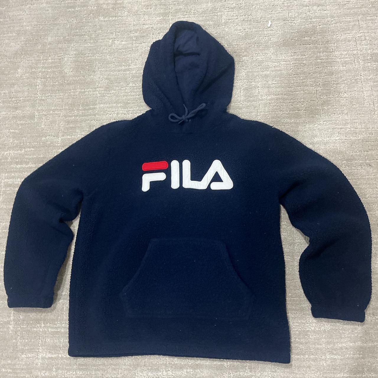 Blue discount fila hoodie