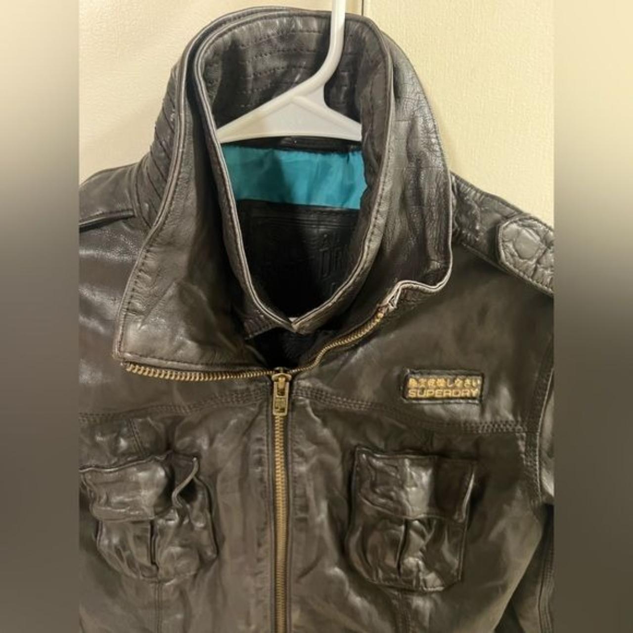 Superdry megan hot sale leather jacket