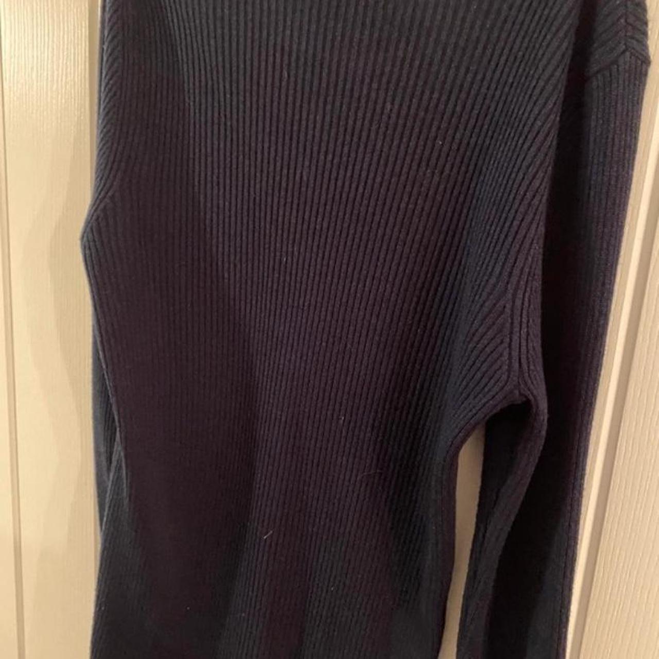 ASOS mens navy slim fit jumper. Size medium. - Depop