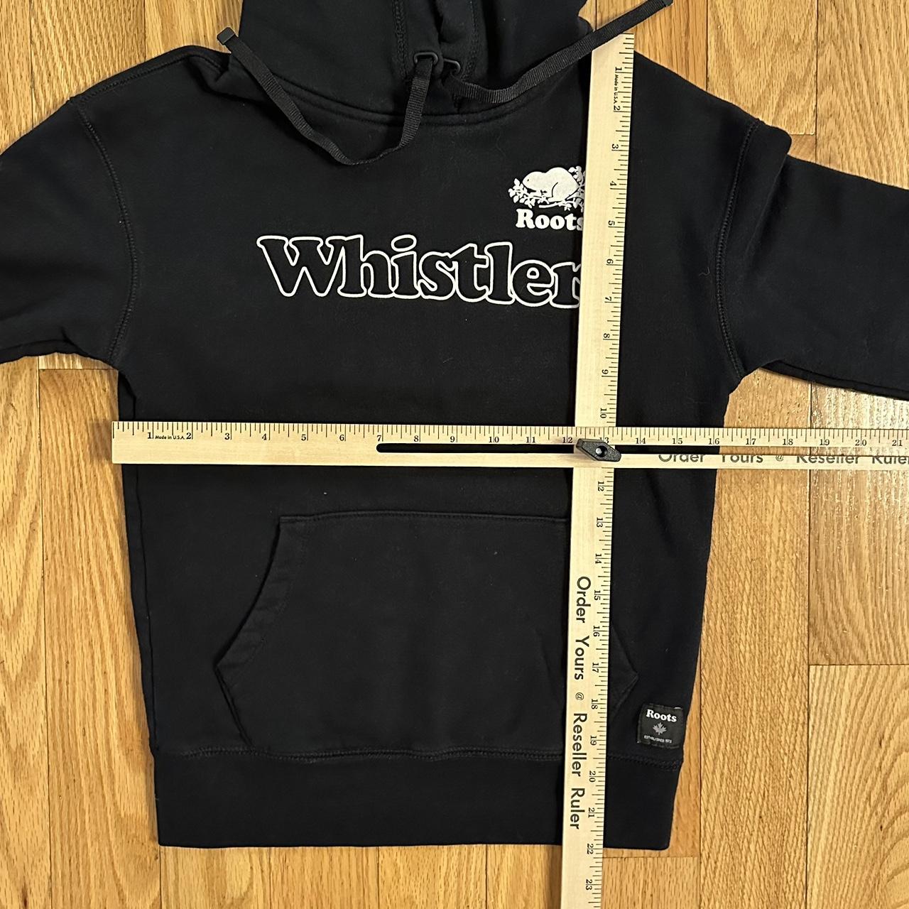 ROOTS Whistler Canada Black Pullover Hoodie Depop