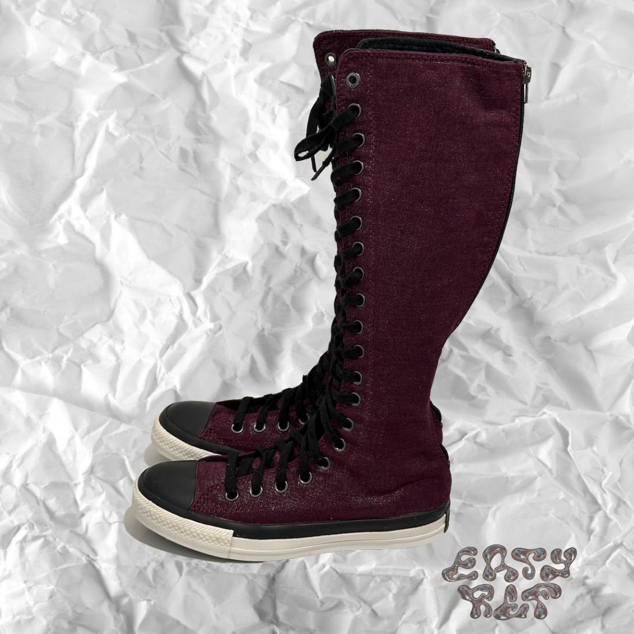 Converse knee high The prototype shoes of Martine | Depop