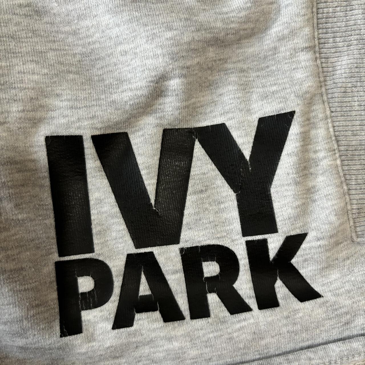 IVY PARK - trackside grey shorts size small - Depop