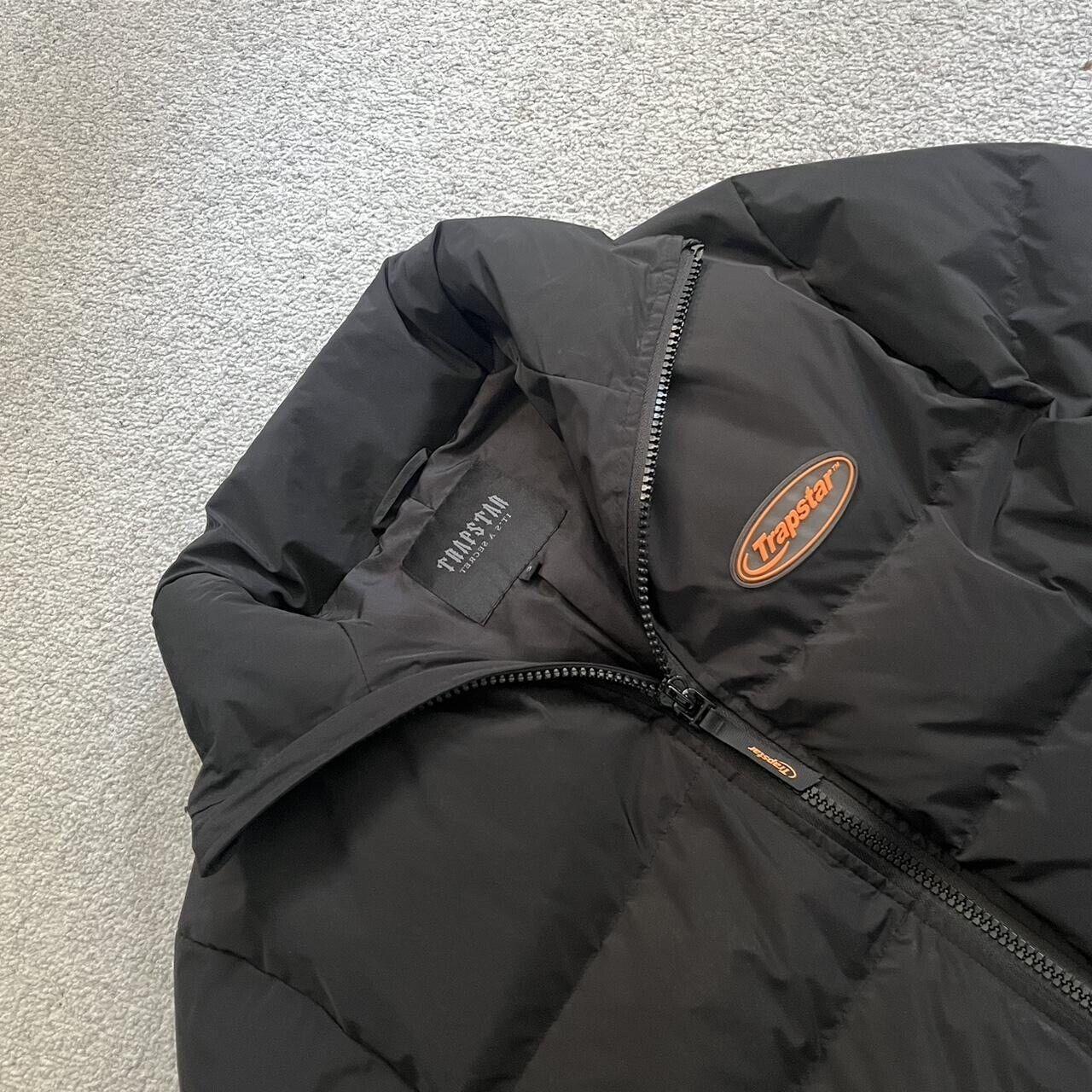 Trapstar Hyperdrive Puffer Jacket Orange Size M Depop