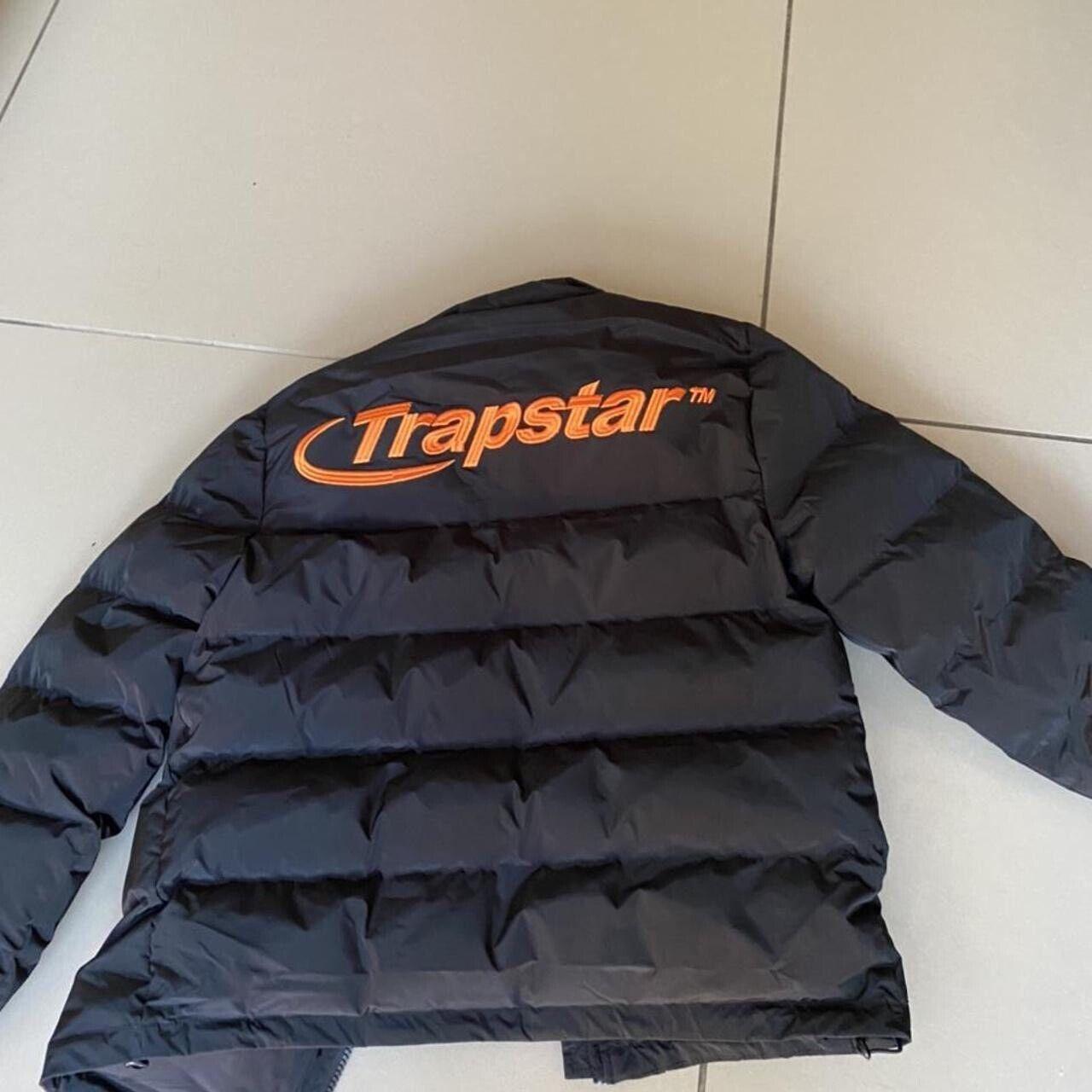 Trapstar Hyperdrive Puffer Jacket Orange Size M Depop