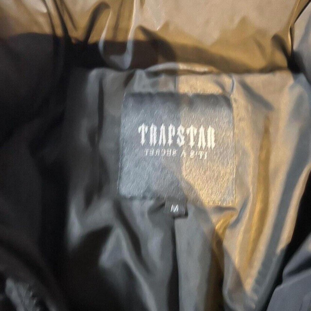 Trapstar Hyperdrive Puffer Jacket Orange Size M - Depop