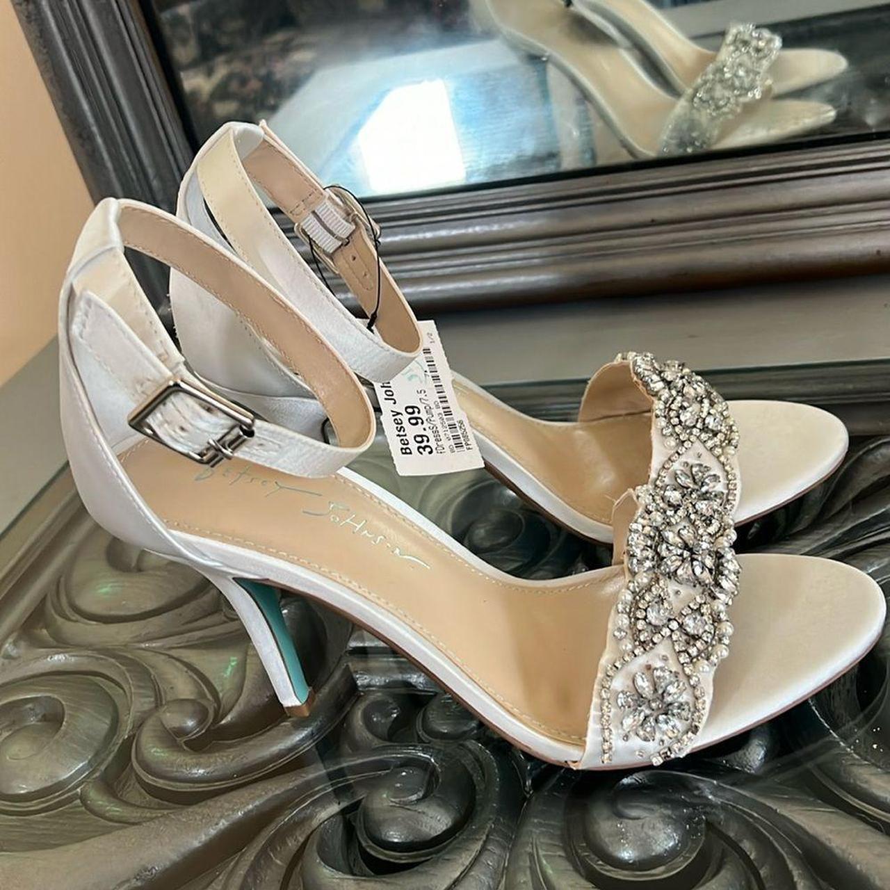 Betsey Johnson 7.5 Juno Embellished High Heel