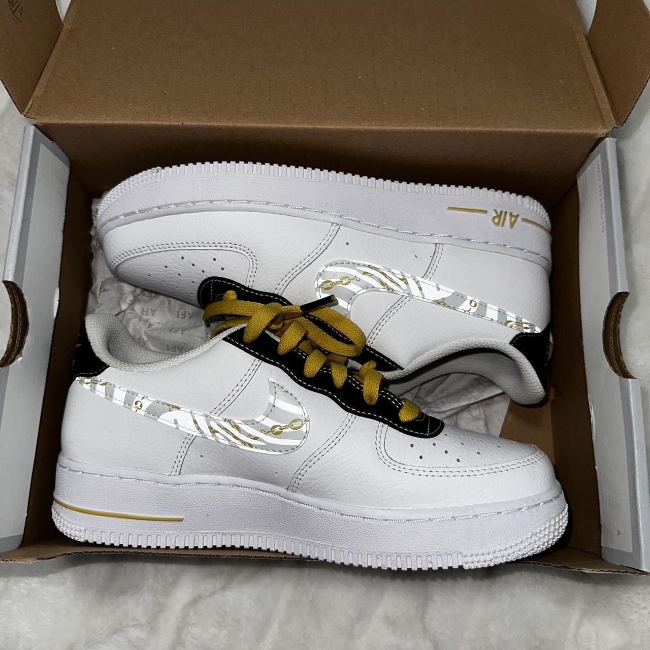 zalando nike air force gold