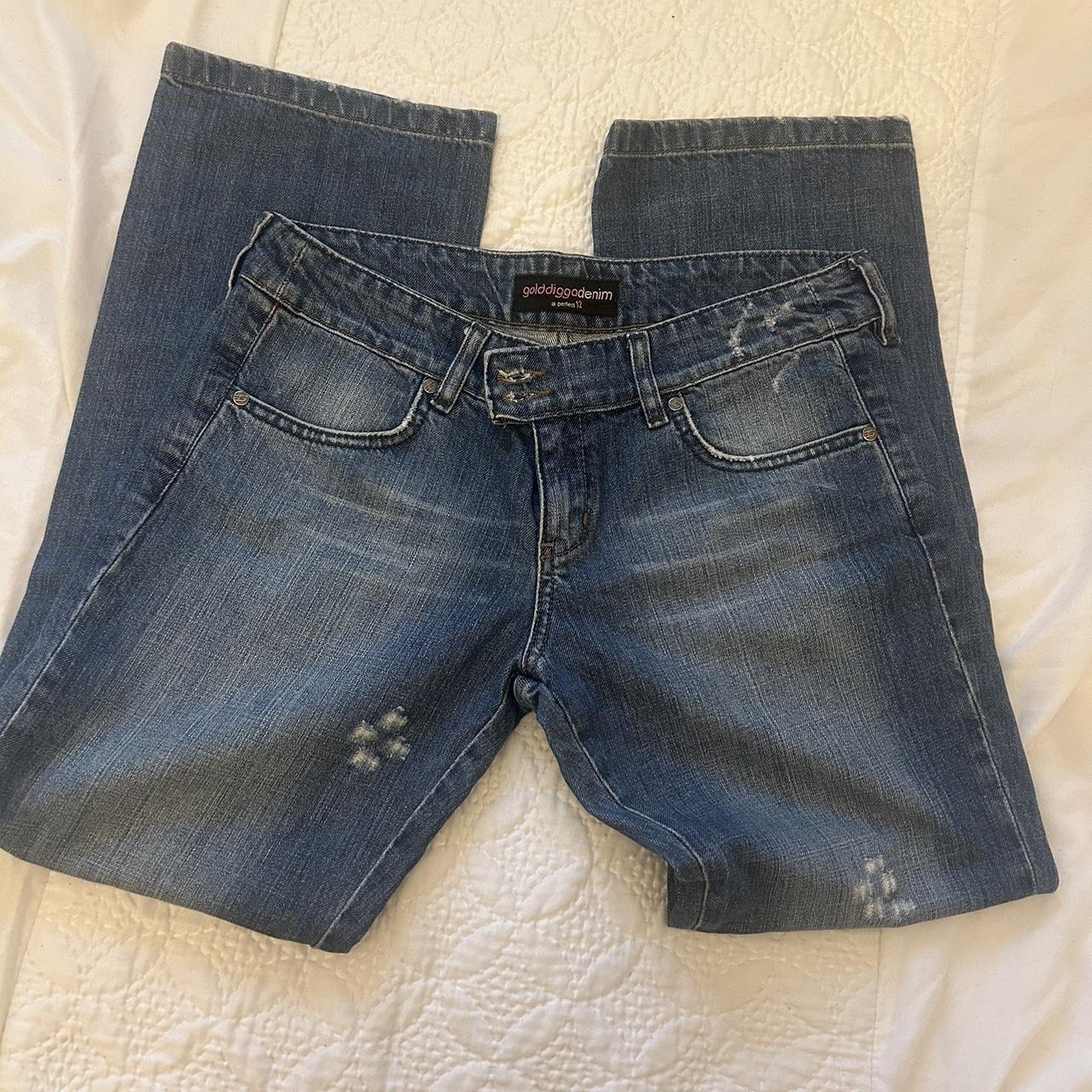 Golddigga jeans size 12 Very flattering. Low waist. Depop