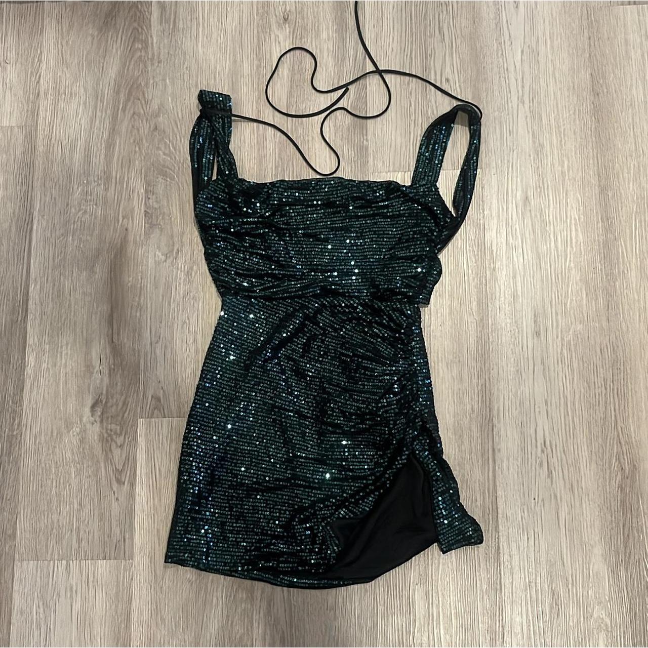 Lucy in the Sky Melina Sequin Bodycon Dress in... Depop