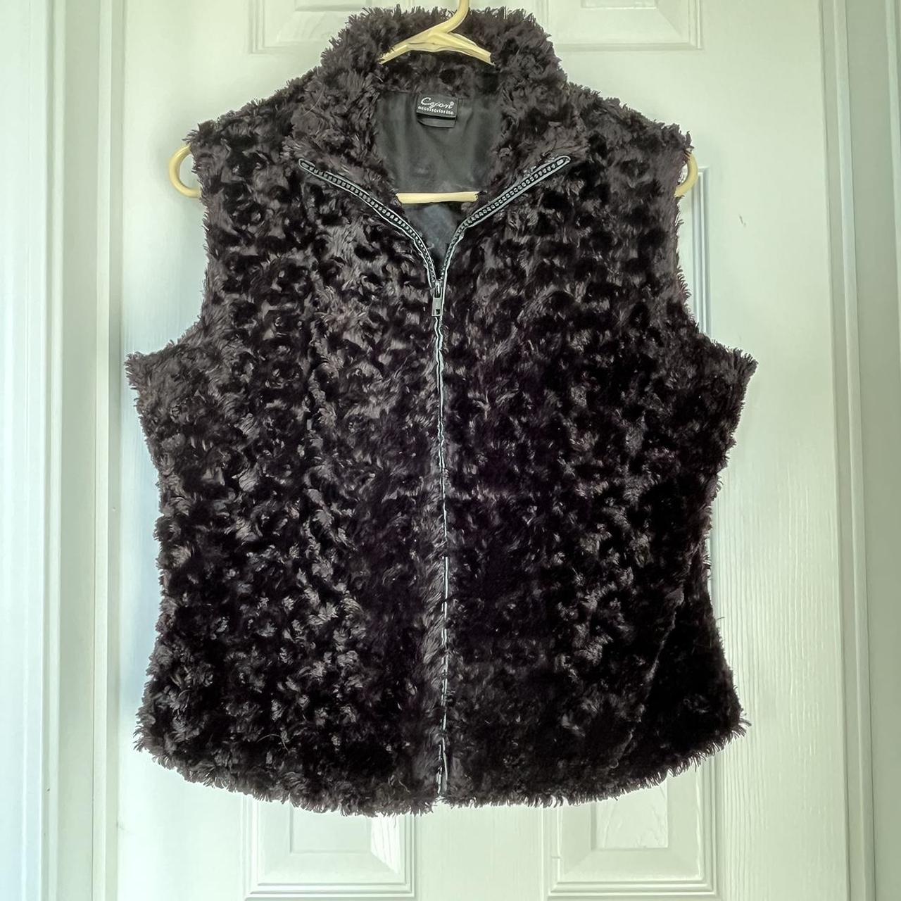 Cejon faux hot sale fur vest