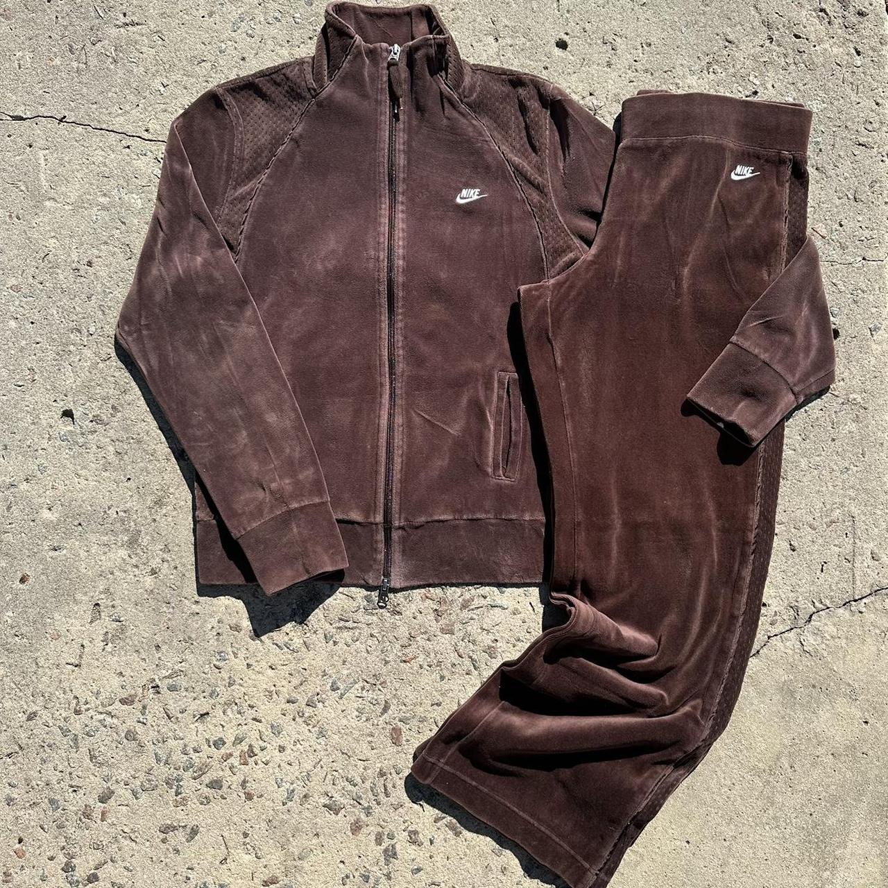 Nike on sale velour sweatsuit