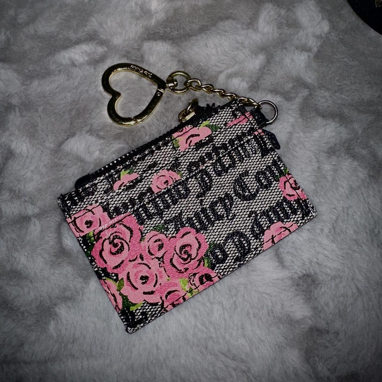 JUICY COUTURE Set- Wristlet, Cardcase and Keychain - Depop
