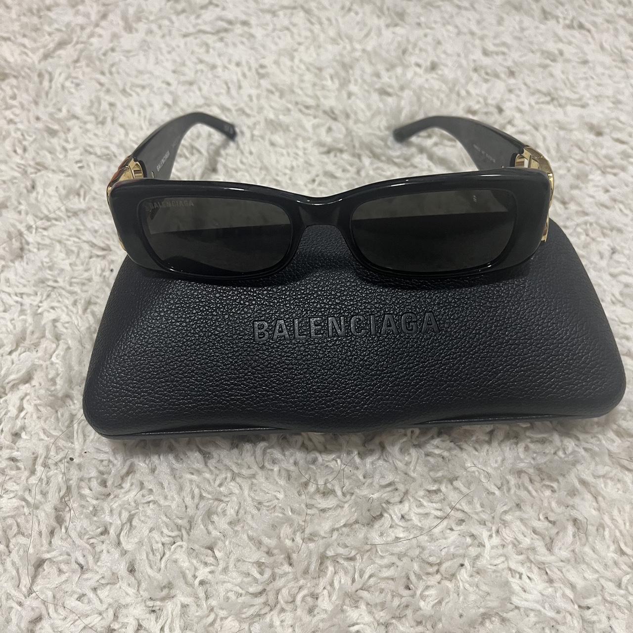 Authentic Balenciaga sunglasses and 2024 case