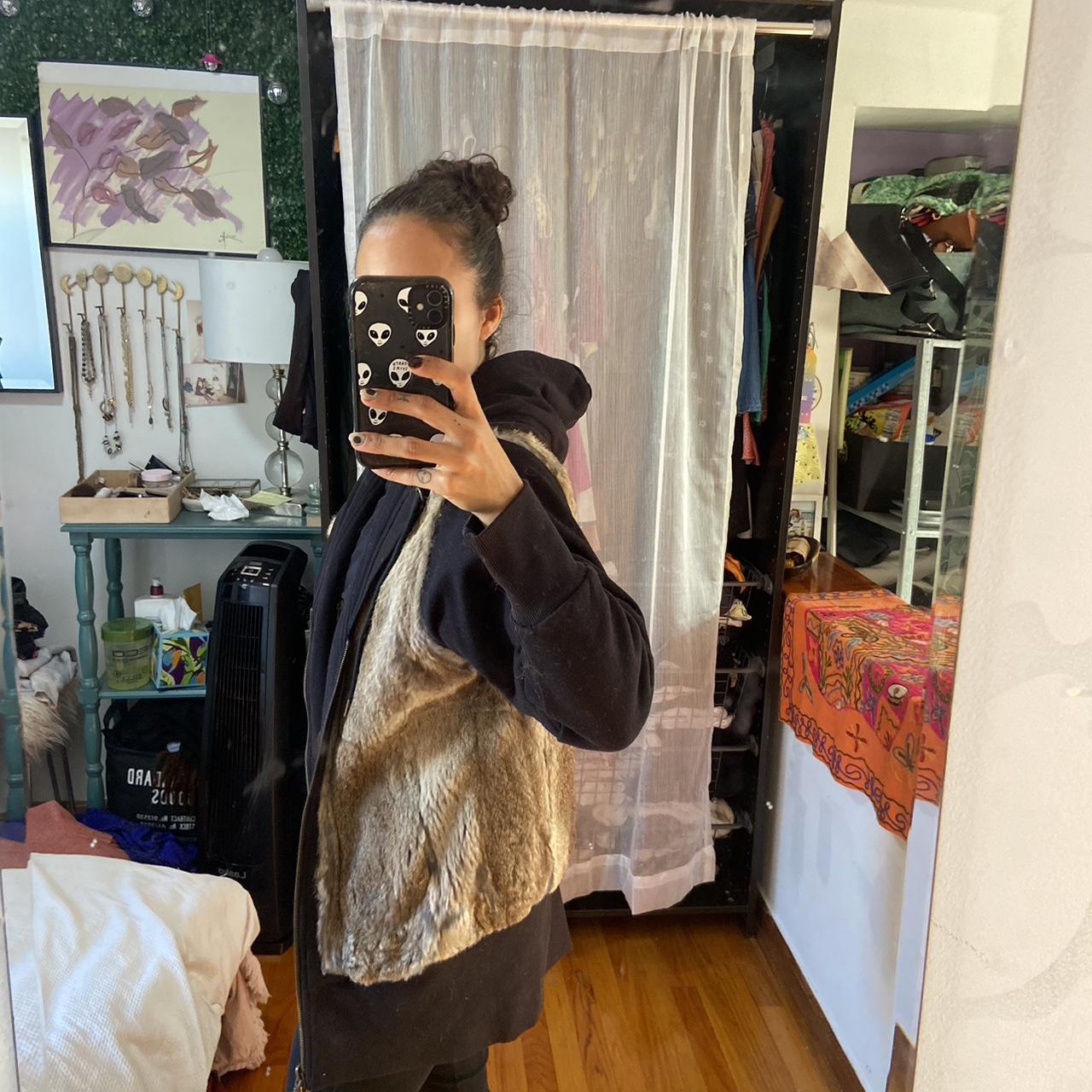 Vintage Juicy Couture real rabbit fur lined hoodie. | Depop