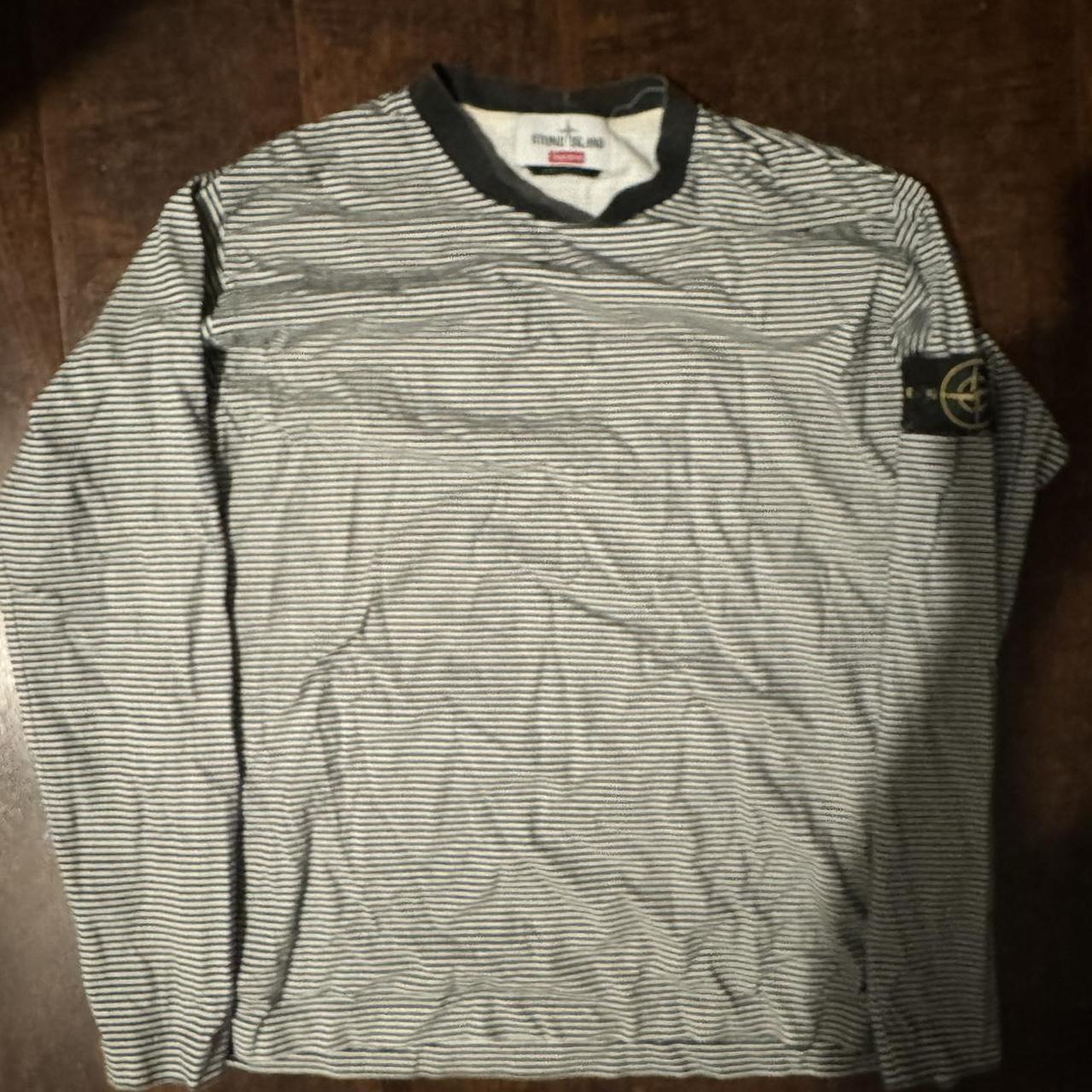 Stone island x sale supreme long sleeve