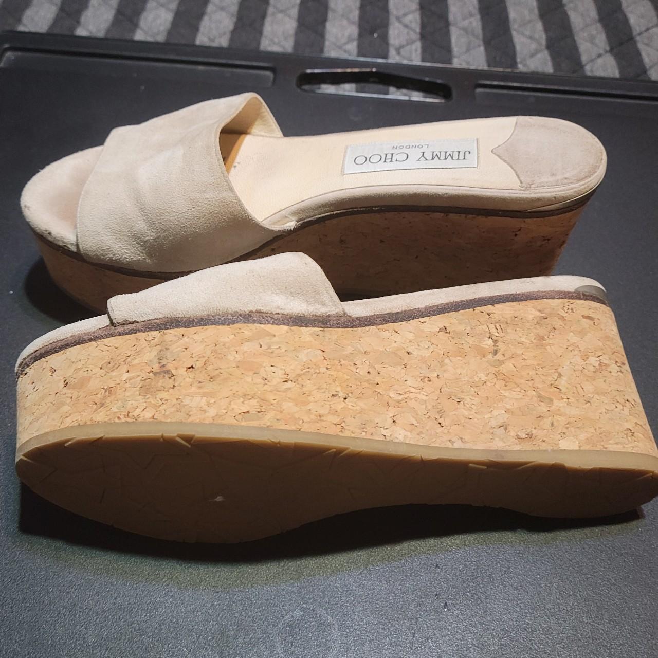 Jimmy choo best sale cork sandals