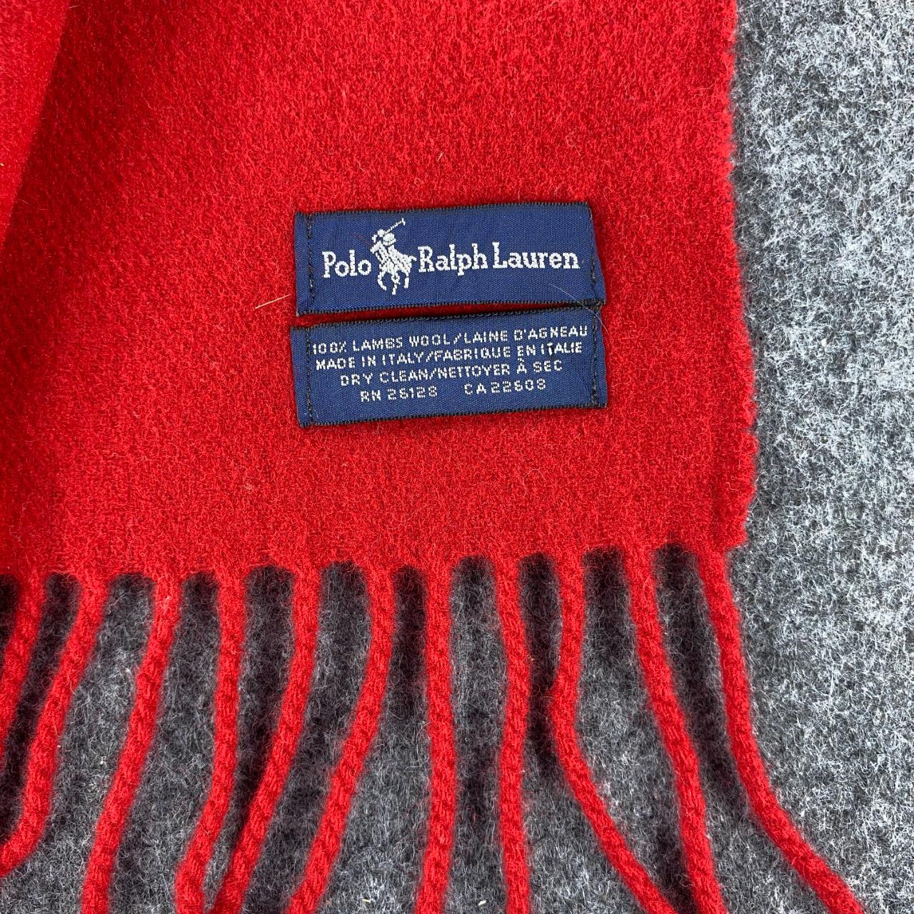 POLO　RalphLauren　Muffler　100%cashmere NWT Polo Ralph Lauren Wool Blend Scarf Muffler in Dark Blue