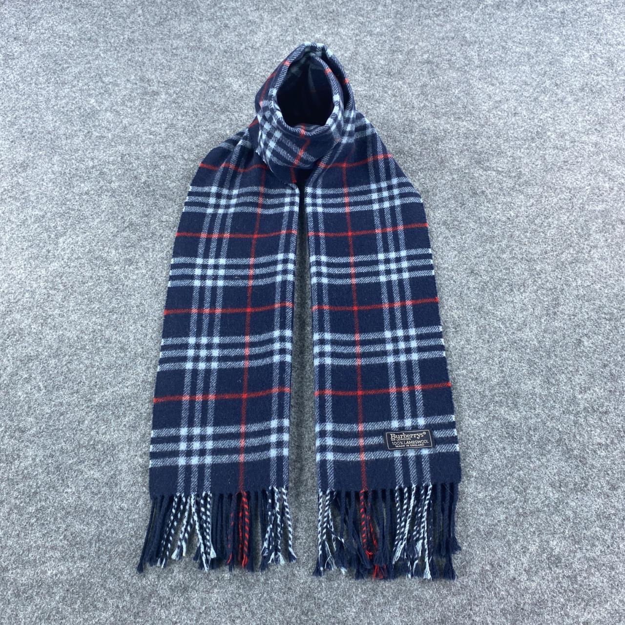 マフラー・ストール Burberry FW25 Embroidered cashmere scarf (8099690 C1427) Burberry Cashmere scarf | Men's Accessorie | Vitkac