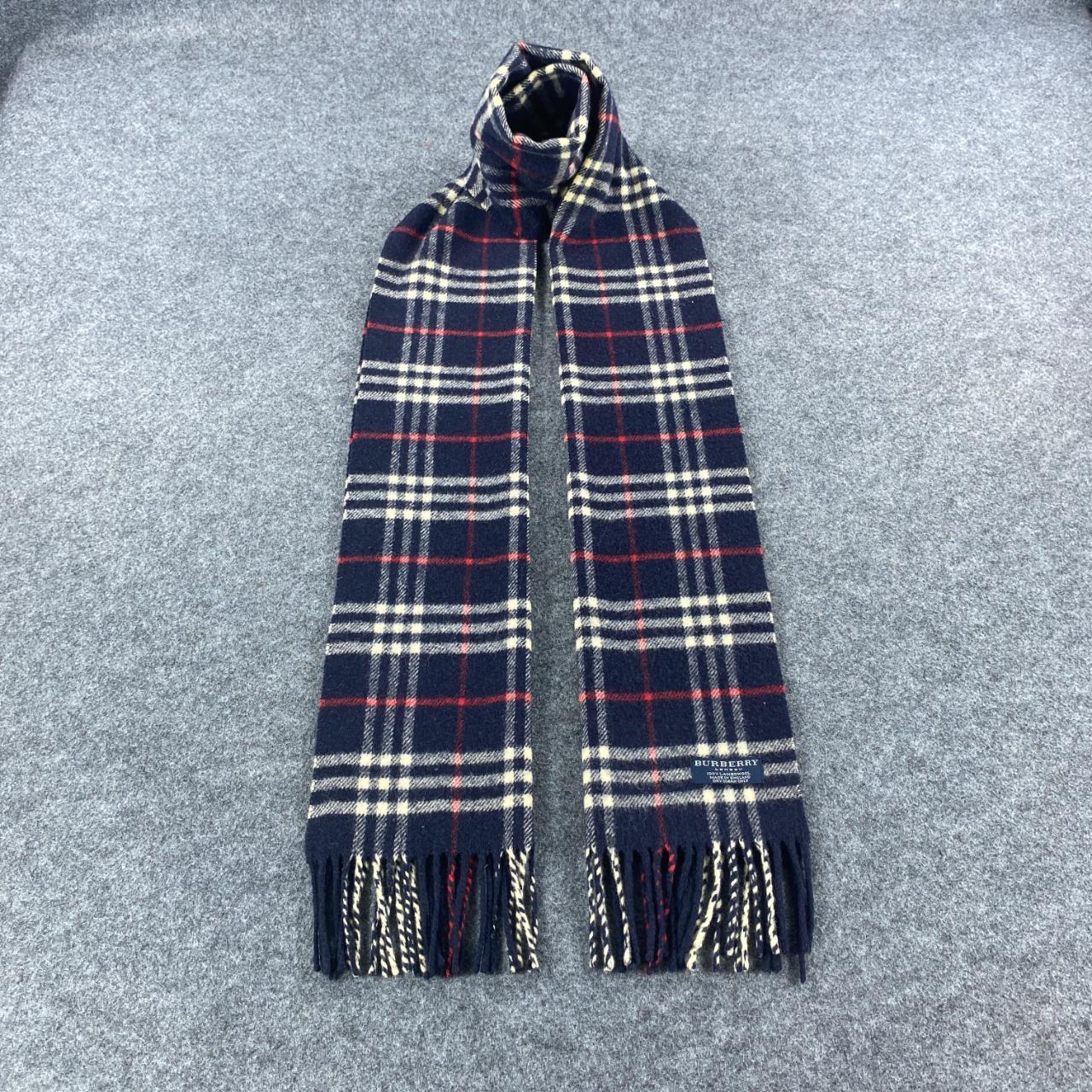 マフラー・ストール Burberry FW25 Embroidered wool scarf (8105913 A2021) Burberry Scarf # Muffler # Neckwear # | Depop
