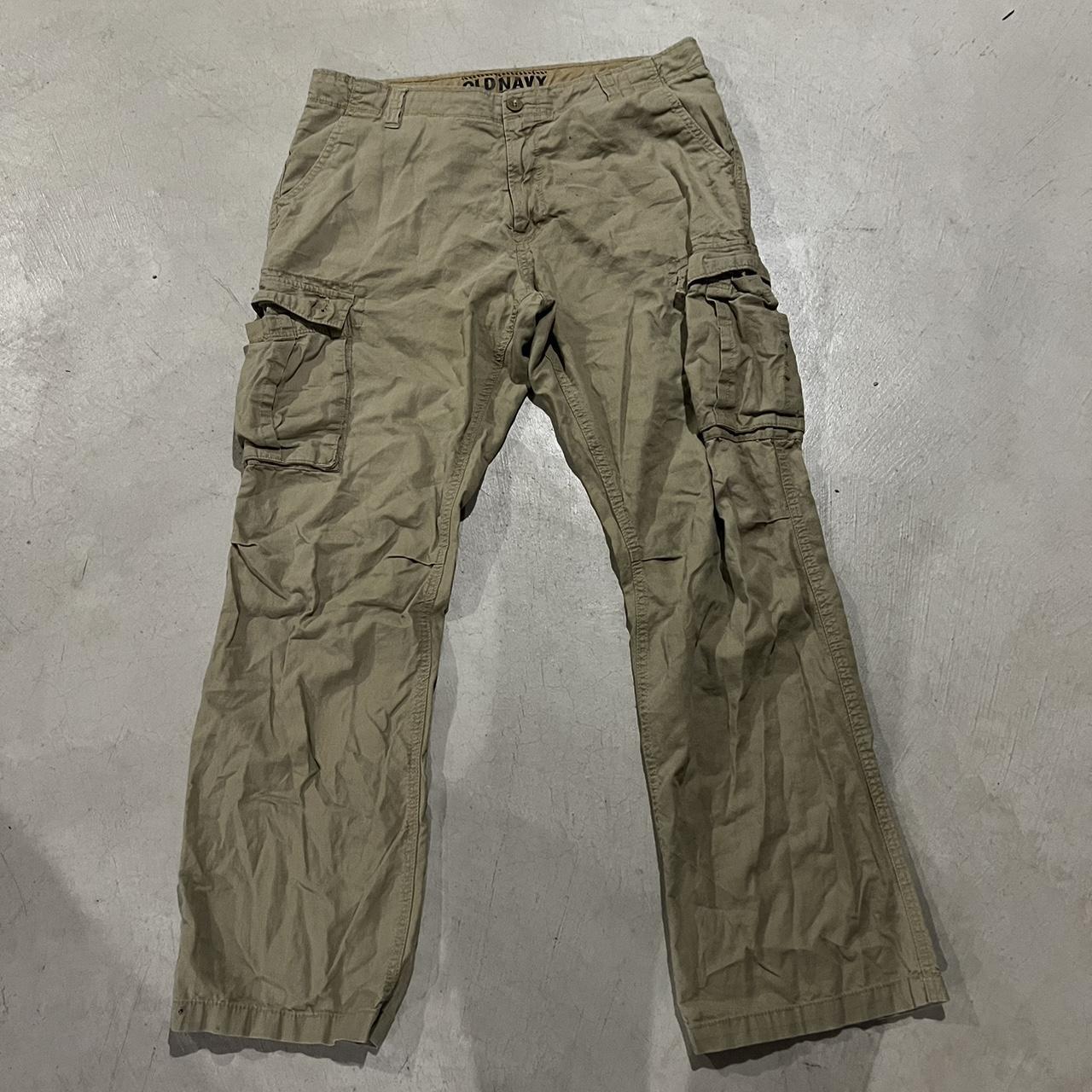 vintage old navy cargo pants 36/34 - Depop