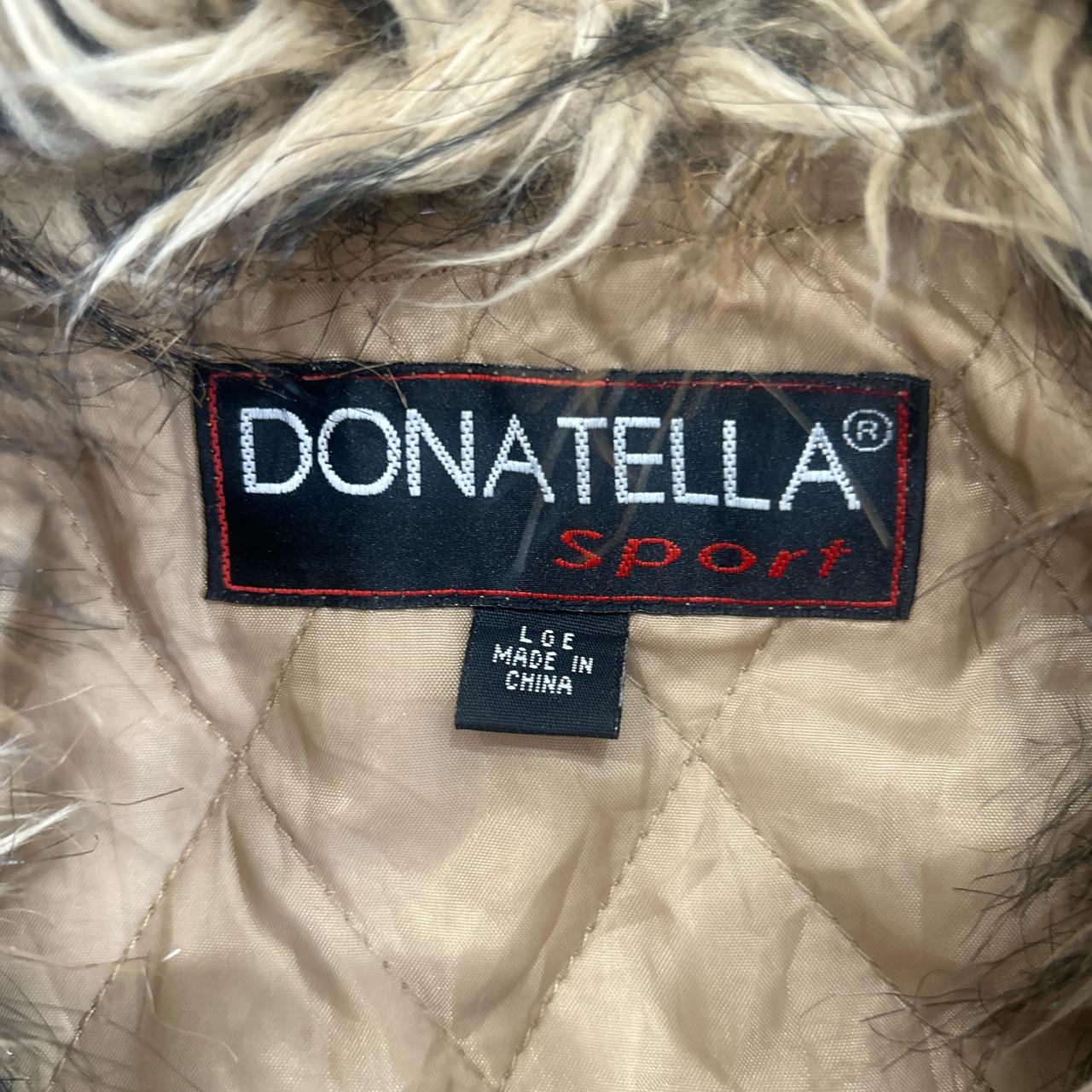 Donatella Sport coat with fur lining. Two layers