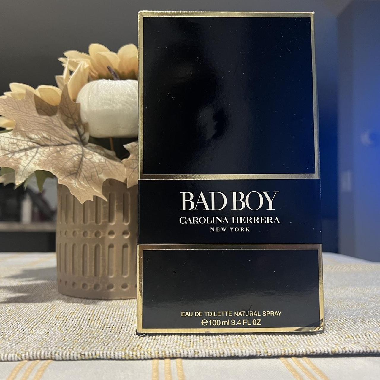 Carolina Herrera bad boy EDT 3.4 Oz Brand new in... - Depop