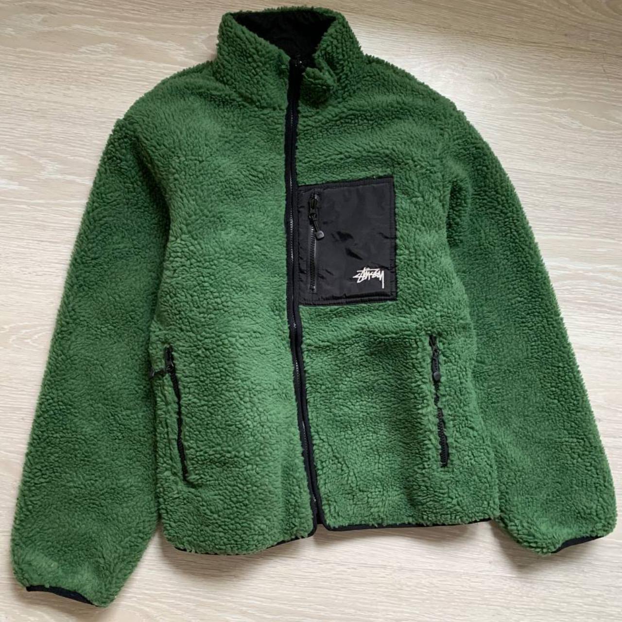 Fleece jacket Stussy Condition Ideal size M - Depop