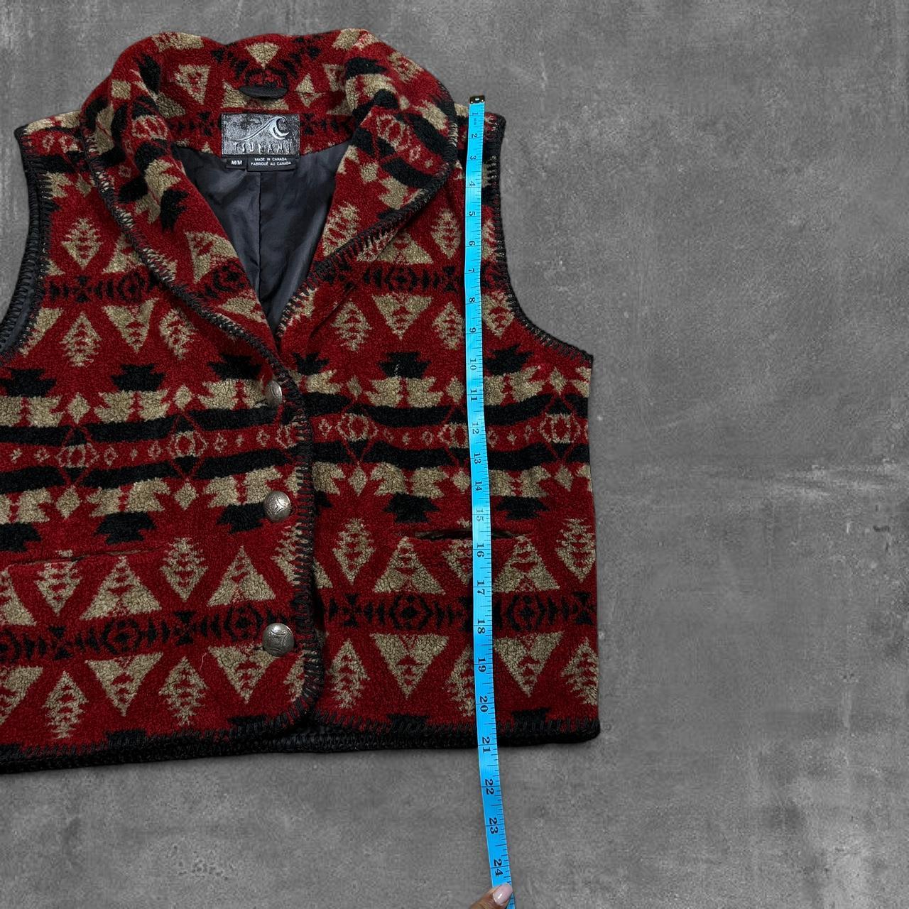 Pendleton Women's Vest - Red/Multi - M – Pendleto… - image 3