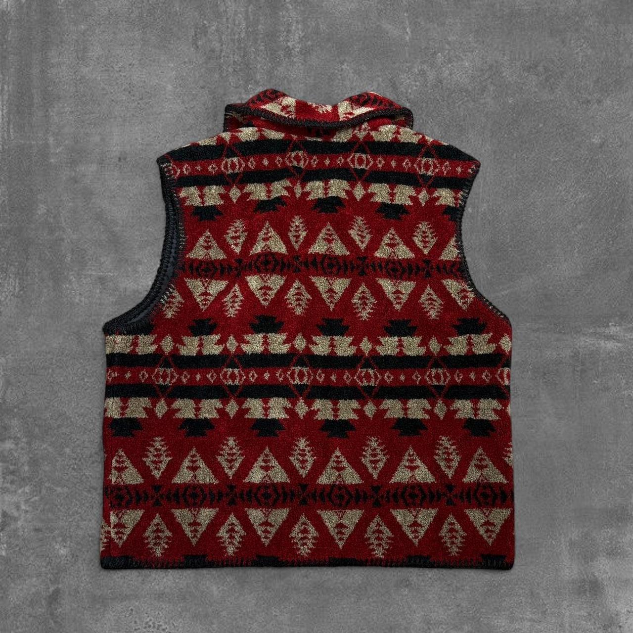 Pendleton Women's Vest - Red/Multi - M – Pendleto… - image 4