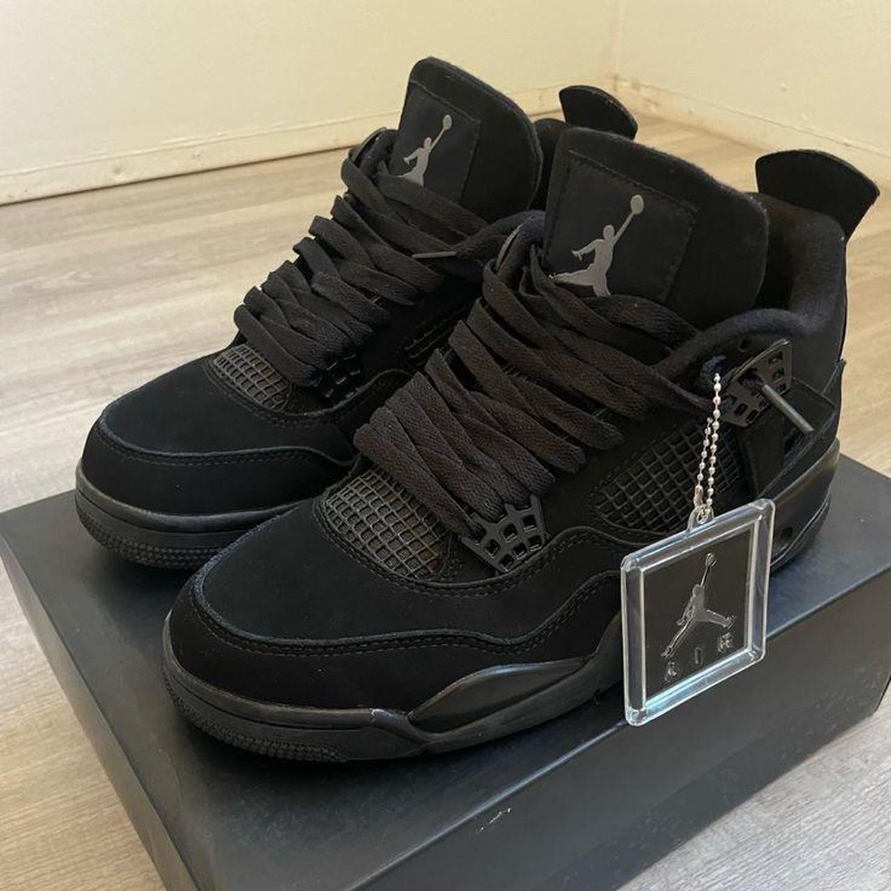(DM AFTER OR BEFORE PURCHASE) Black Cats Jordan Depop
