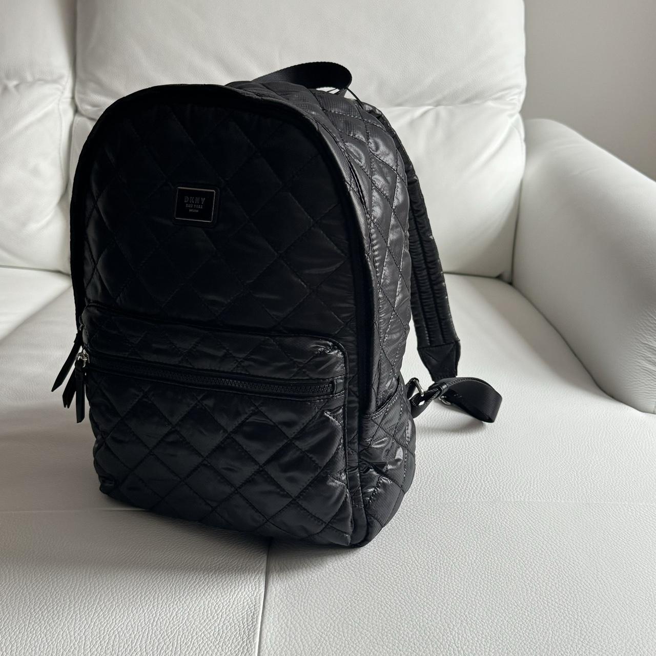 Dkny quilted online backpack