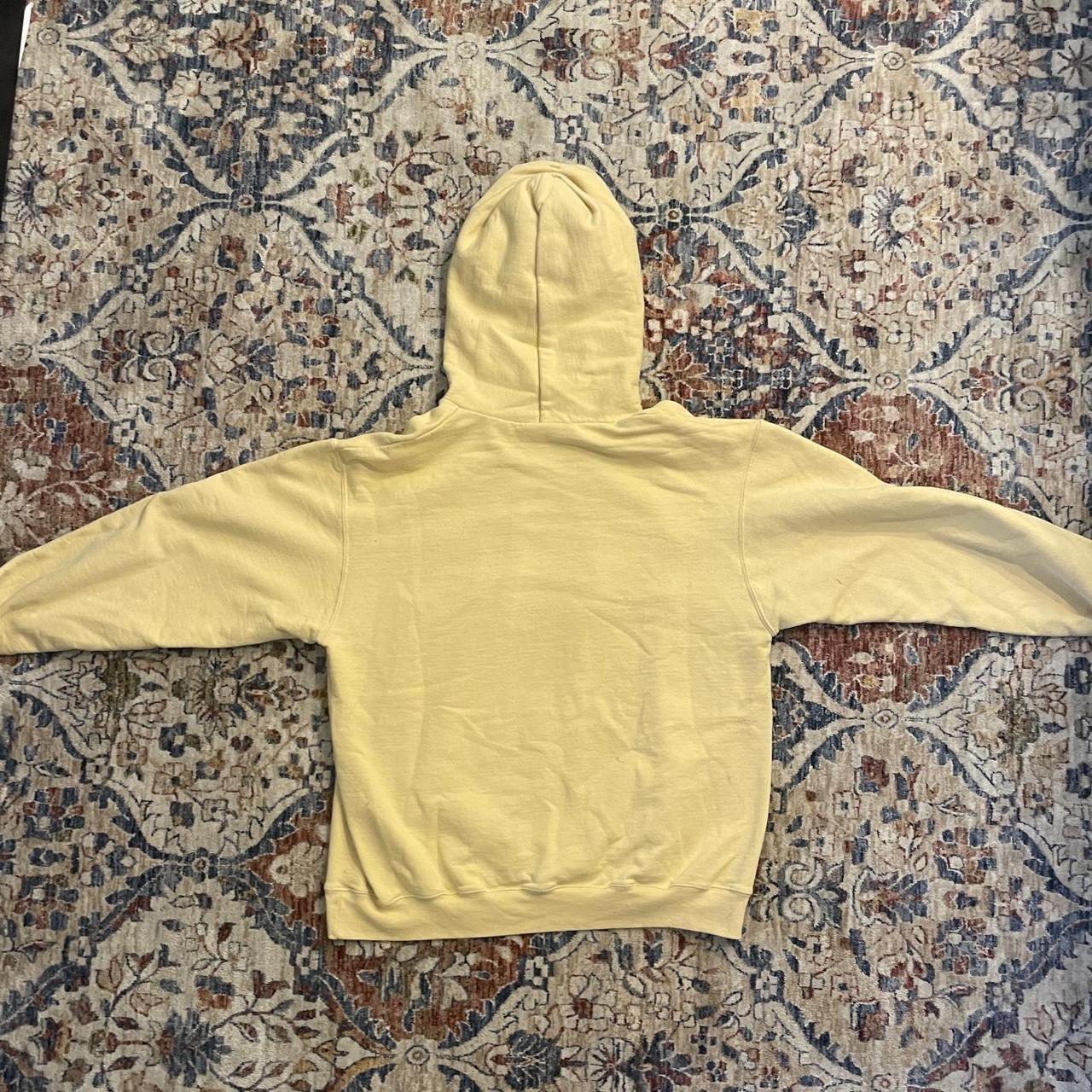 Black and discount yellow champion hoodie