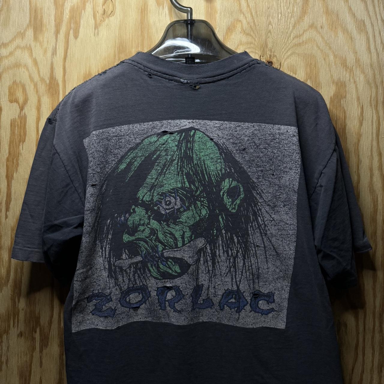 Vintage 90's Pushead / Zorlac shirt size M first... - Depop