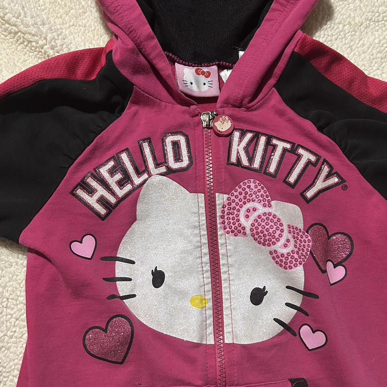 Hello Kitty baby zip up!! -Pink and black Hello... - Depop