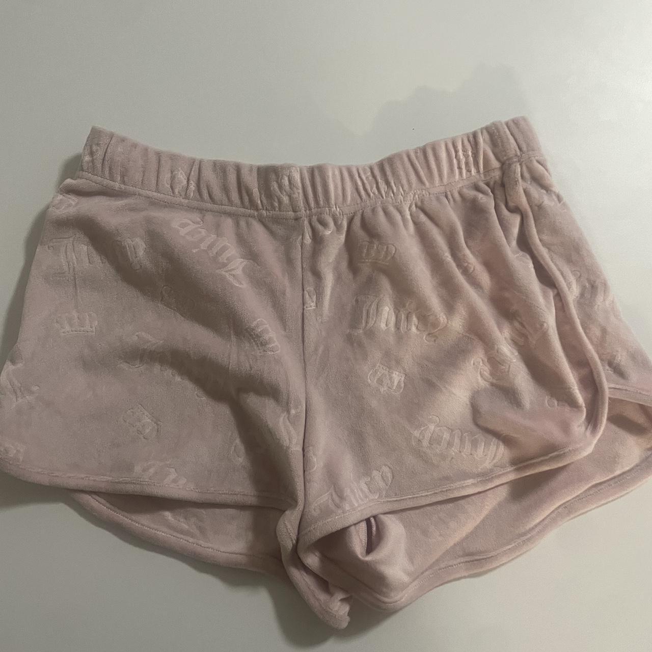 Pink Juicy Couture Shorts I thrifted this gem!... - Depop