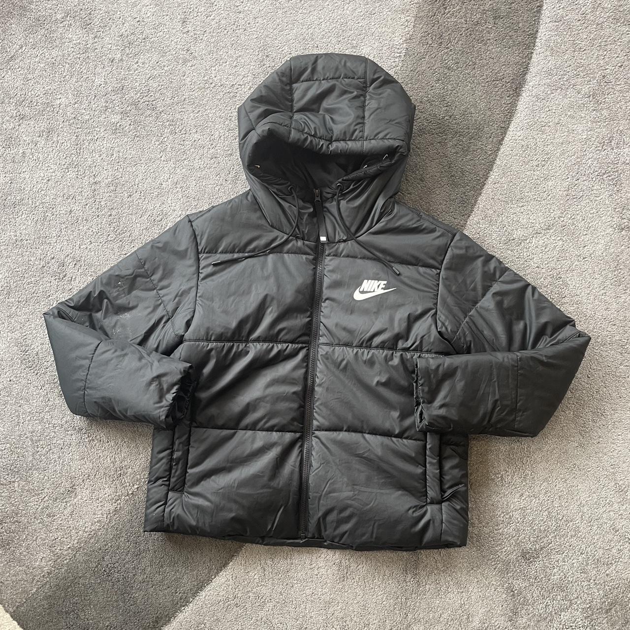 mens black nike puffer coat