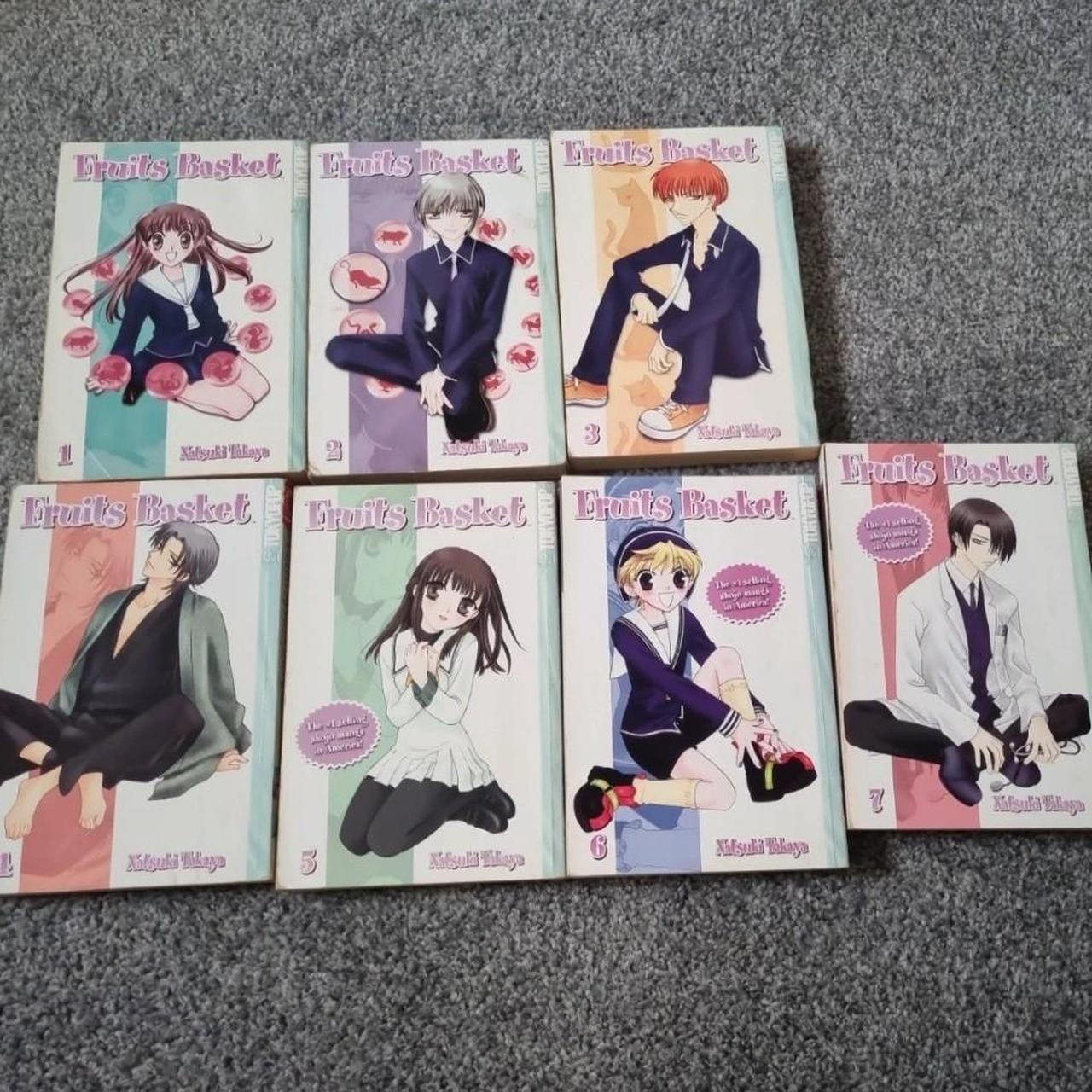 Fruits basket manga volumes 17. Rare first edition... Depop
