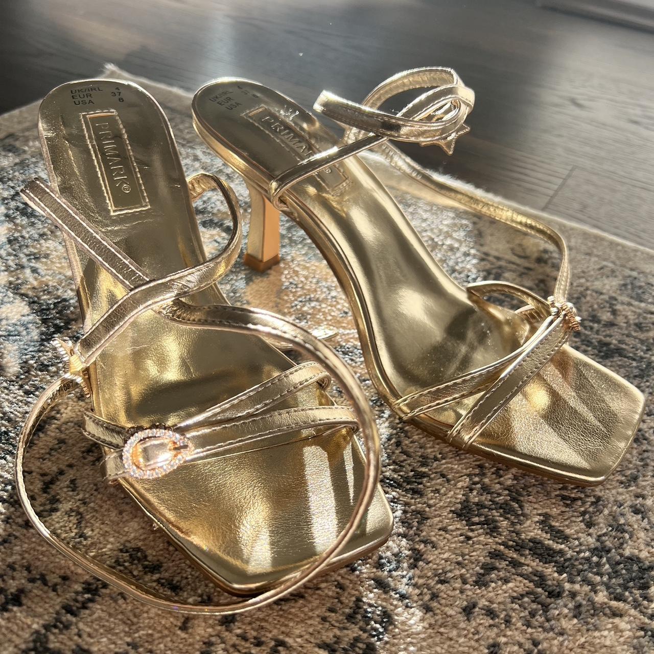 Primark Gold heels Sandals primark sandals