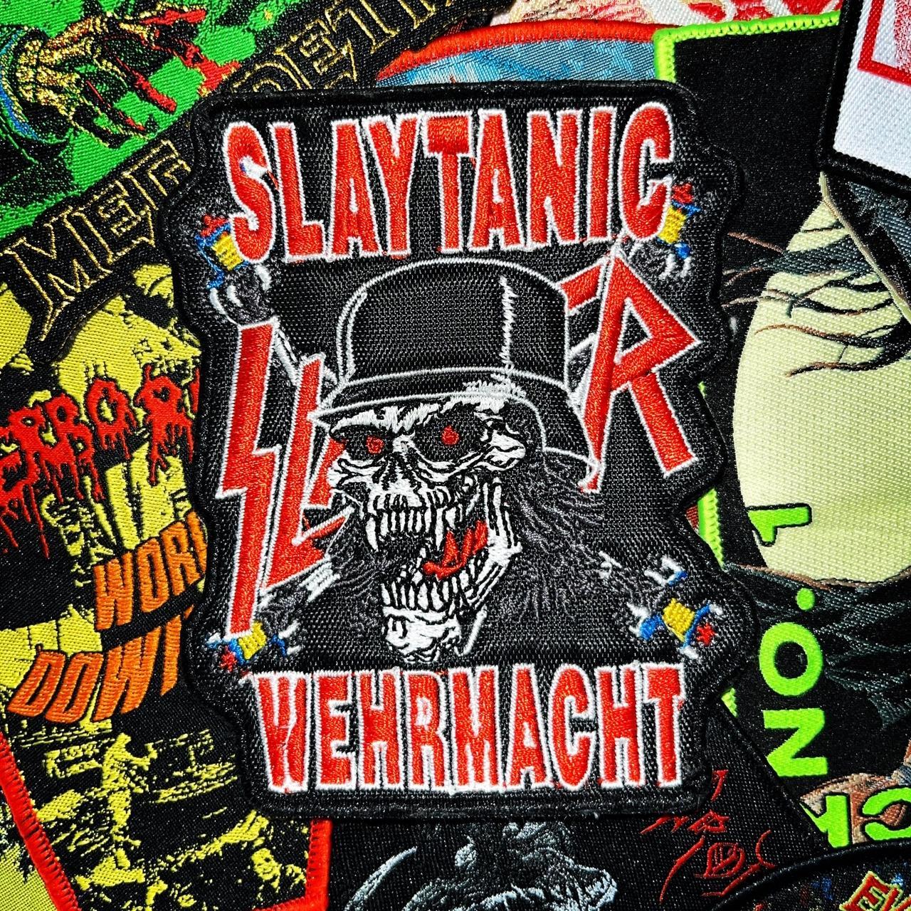 Slayer - Slaytanic Wehrmacht. Show No Mercy - Hell | Depop