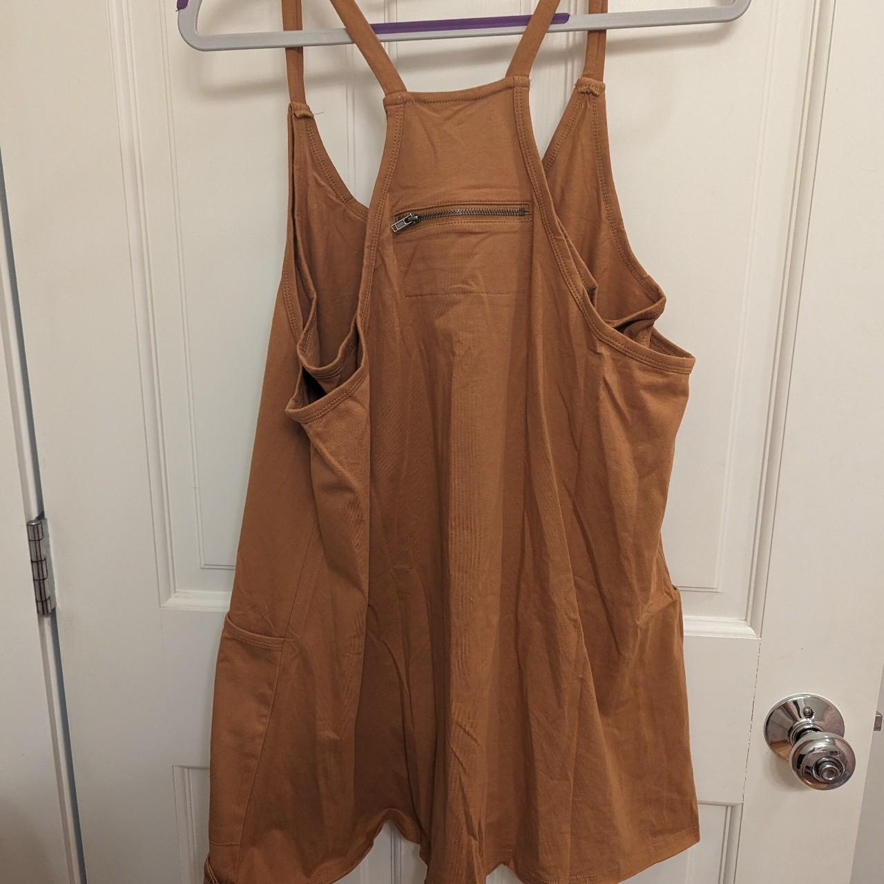 Free People Women's Brown and Tan Dress (2)
