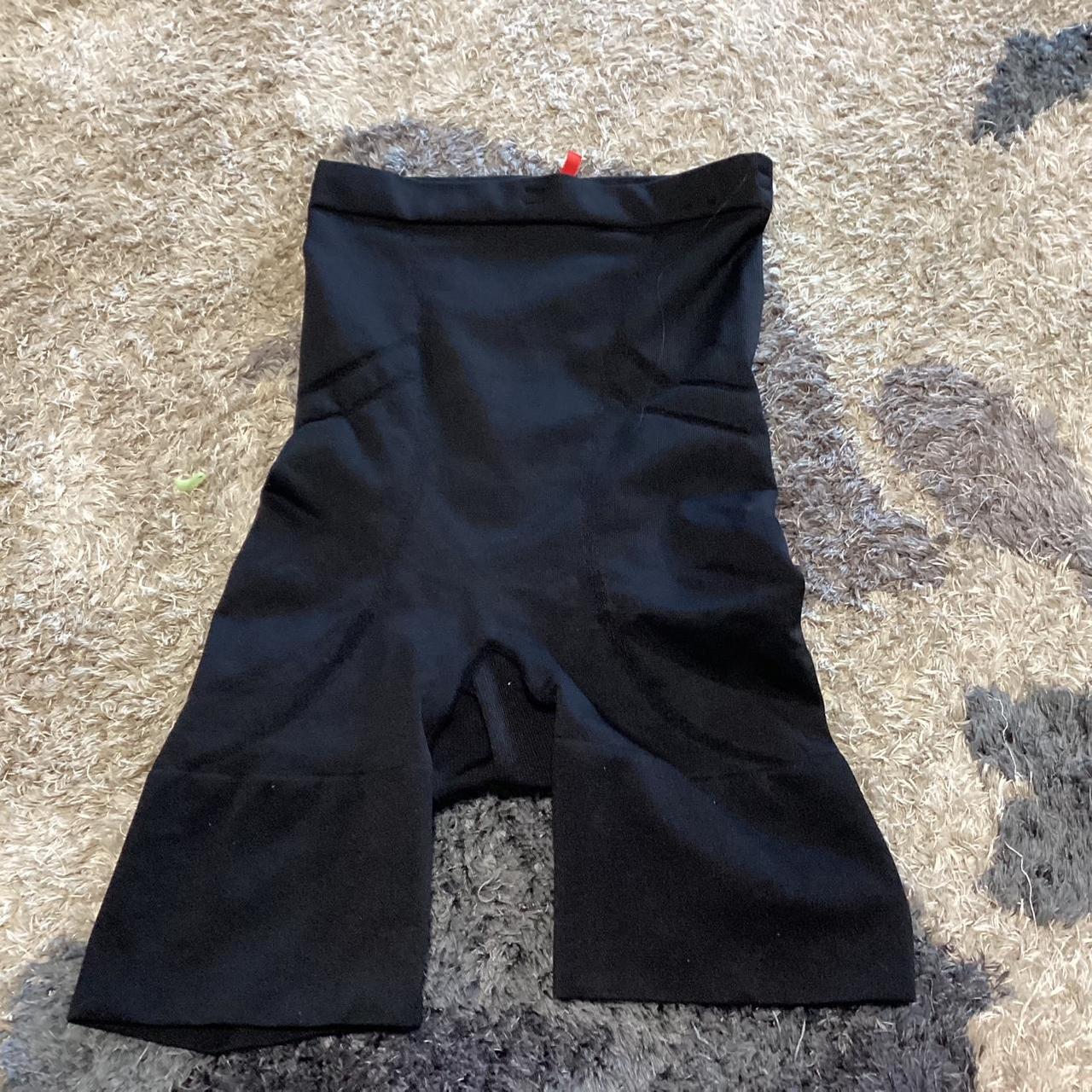 SPANX Slimplicity High Waist Mid-Thigh Shorts, - Depop