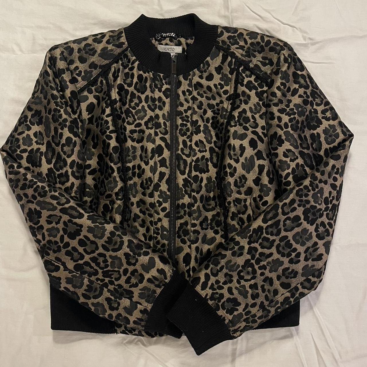 Cache Women's Jacket - Multi/Black - L – Cache Le… - image 1