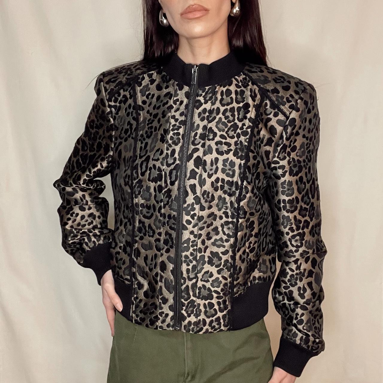 Cache Women's Jacket - Multi/Black - L – Cache Le… - image 1