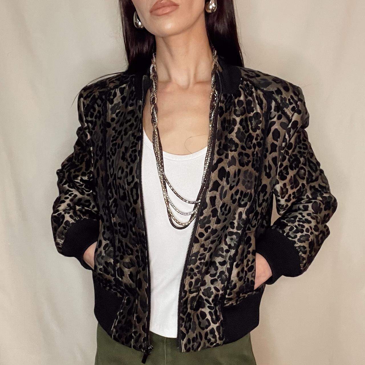 Cache Women's Jacket - Multi/Black - L – Cache Le… - image 2