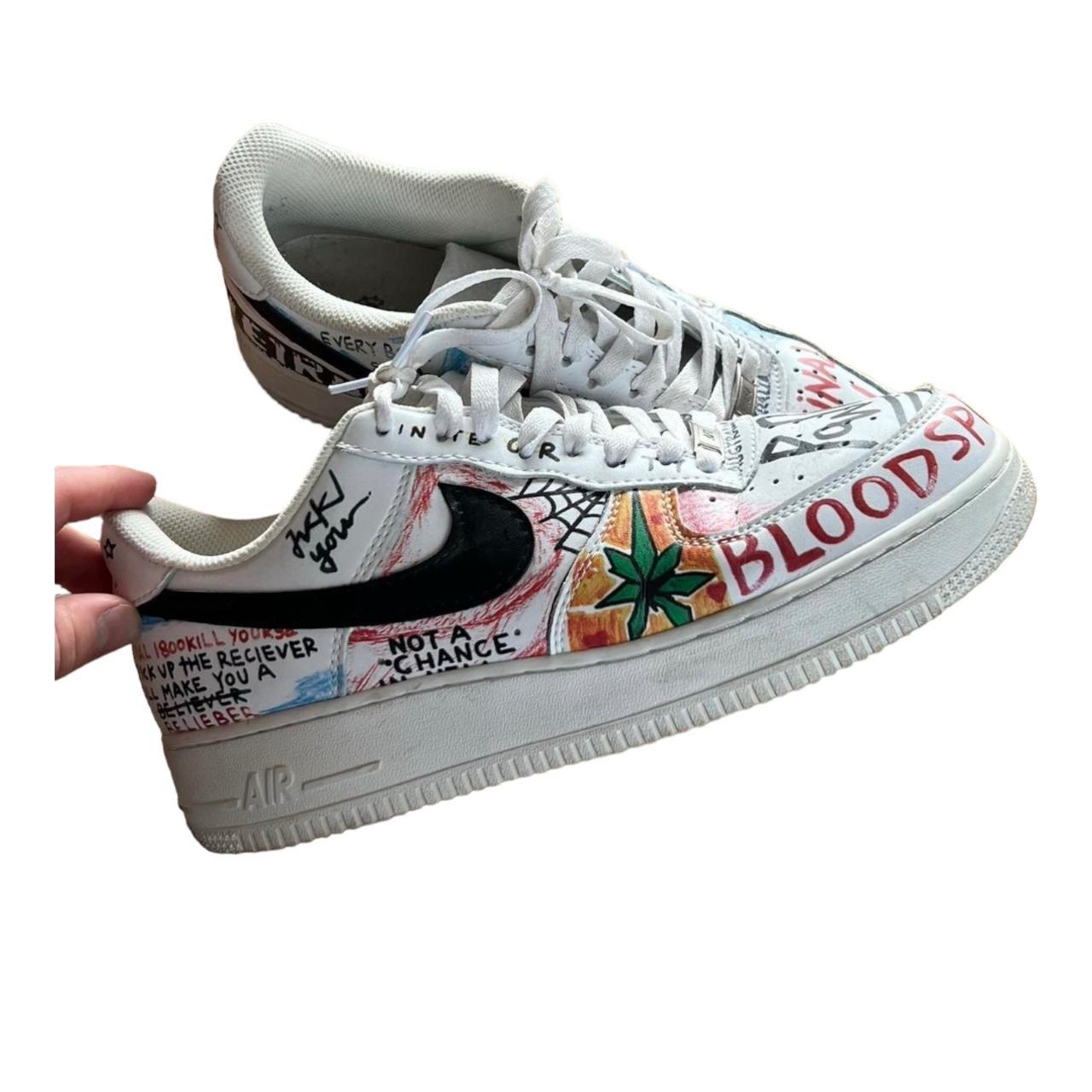 custom air force 1 size 8.5