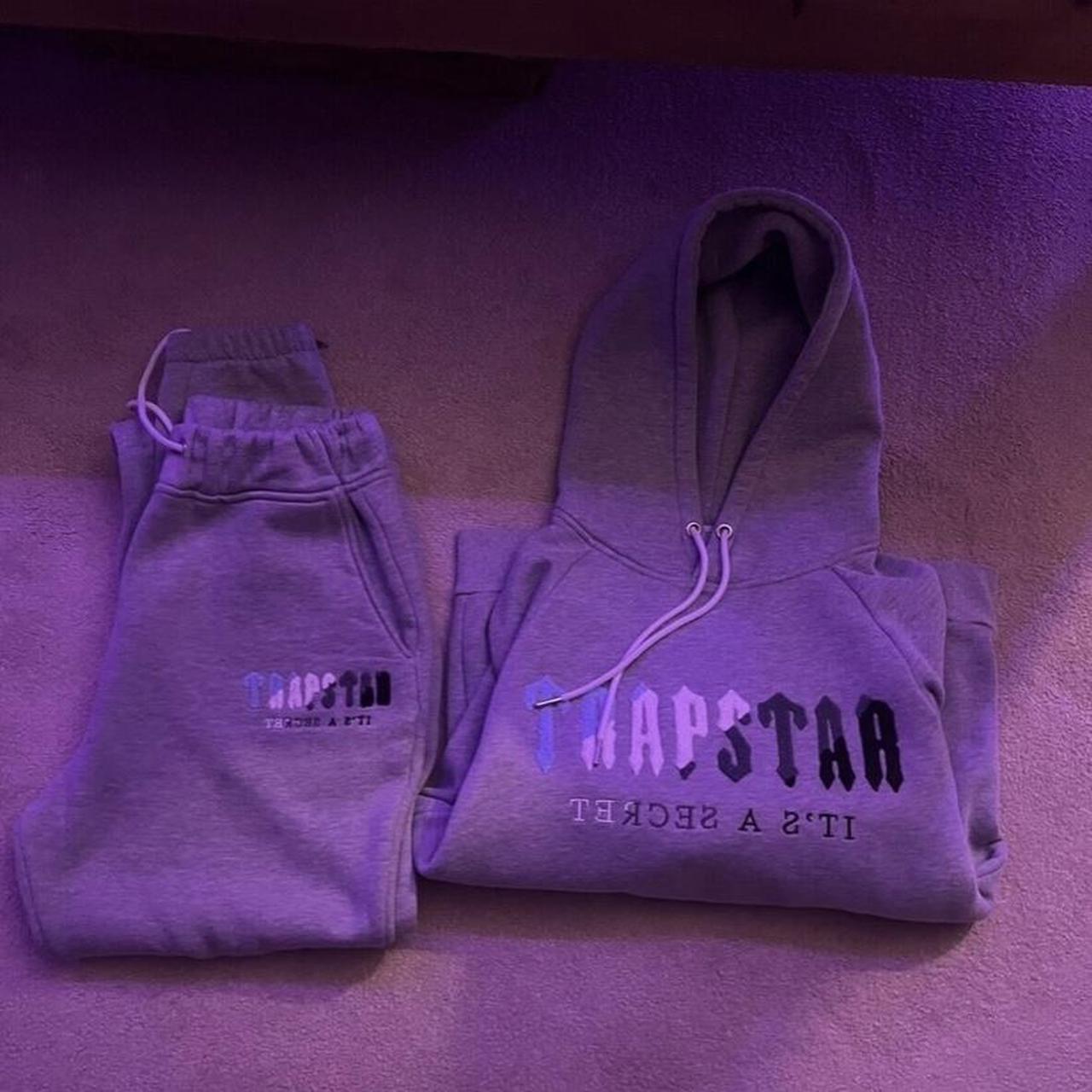 Trapstar grey tracksuit Perfect condition Size... Depop